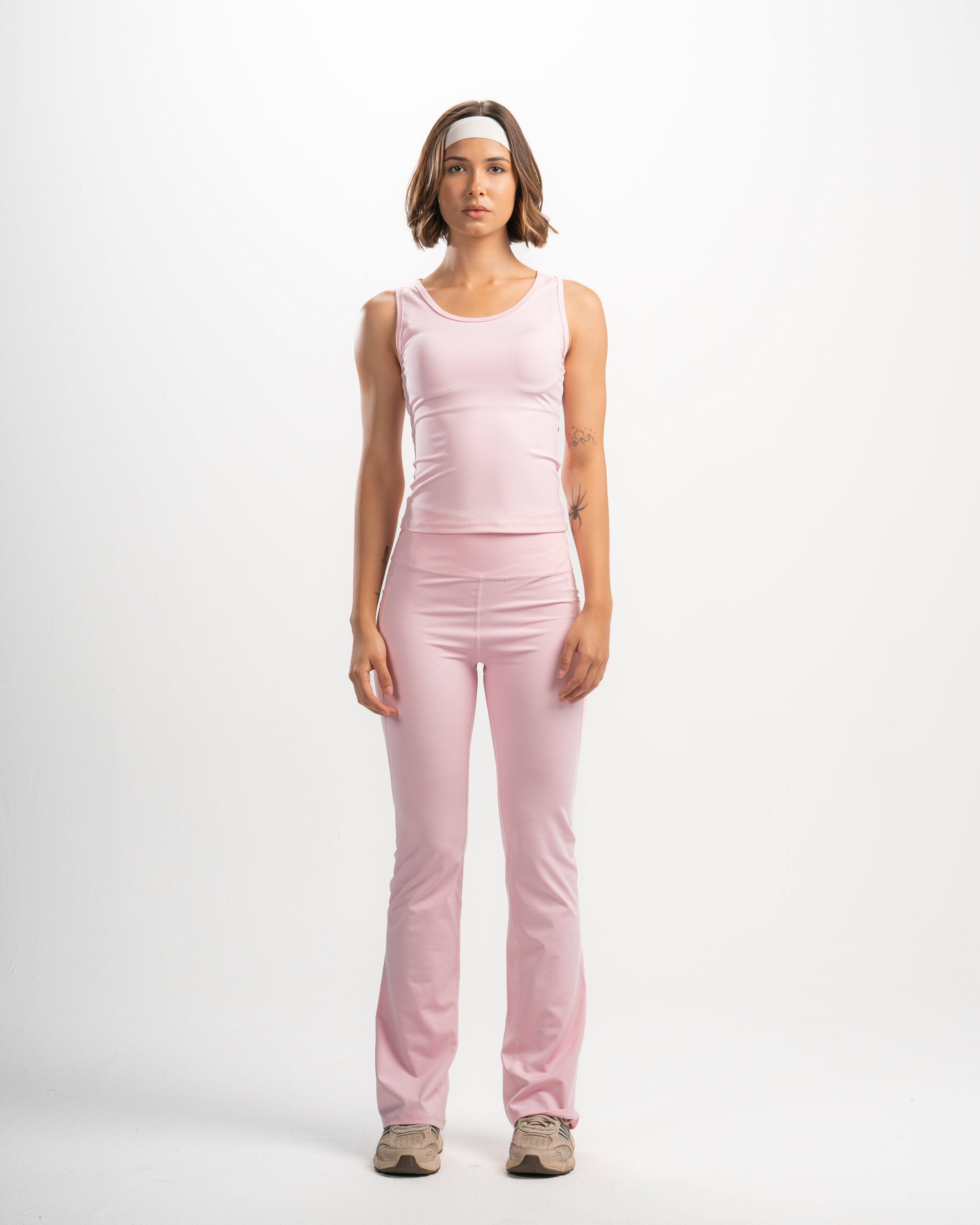 Pocketed Flared Leggings
